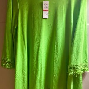 Lime Green Women's Top
